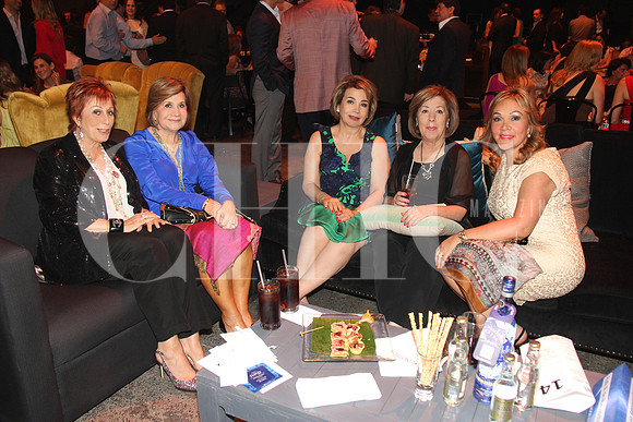Ruth Marcuschamer, Esperanza P. de Álvarez, Elsa Guadiana de Salazar, Rebeca de Sepúlveda y Eline de Lozano