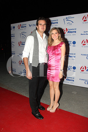 Jorge González y Alejandra Maltos