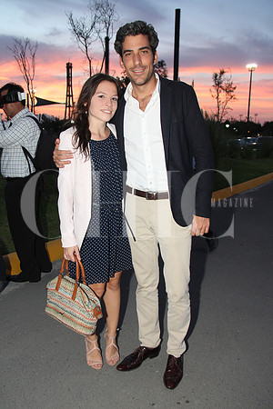 Laura Fortes y Juan Fernández