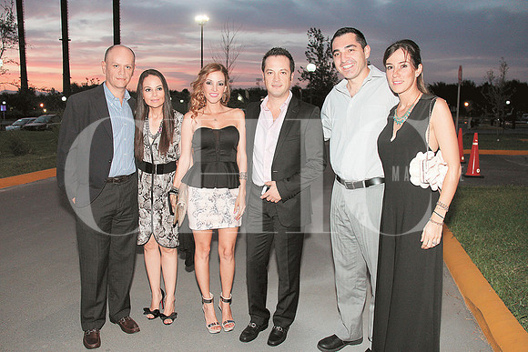 Alejandra Lasheras, Paola de Lasheras, Érika Guerra, Mario Castaño, Enrique Abaroa y Mariana Robles