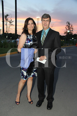 Carolina Garza de Garza y Eugenio Garza Garza