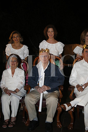 María de la Paz García y Claudia Rivas, María de la Luz Barrón y Carlos Francisco Madero