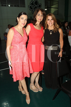 Lolis Villarreal de Valero, Adriana Lozano de Troncozo y Claudia Ibarra Carrera