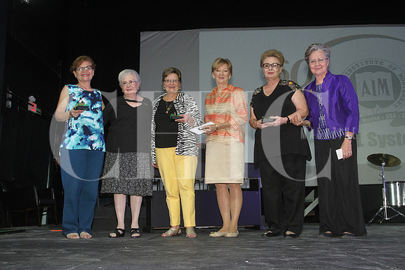 Sofia Elizondo, Margarita Herrera,  Victoria Wagner, Barbara Murillo, Alma Melo  y Maria Teresa de Villarreal