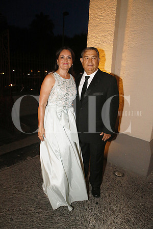 Alejandra de Garza y David Garza Salinas