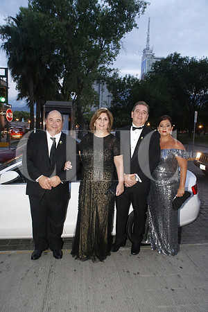 Luis Treviño Sada, Magdalena Ferrigno de Treviño, Jorge Ferrigno y Claudia Maldonado de Ferrigno