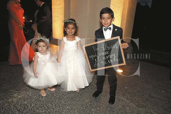 Rafaella Ferrigno, Ana Lucía González y Santiago González