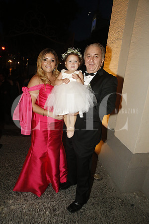 Mariel Ferrigno de Galán, Rafaella Galán Ferrigno y Miguel Ferrigno