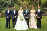 Familia de la novia