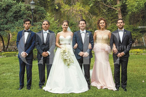 Familia de la novia