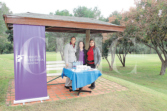 Analia Pérez, Yolanda Treviño y Maribell Zavala