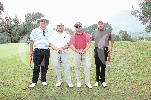 Rodolfo Jiménez, Gustavo Pérez, Carlos Rodríguez y Juan José González