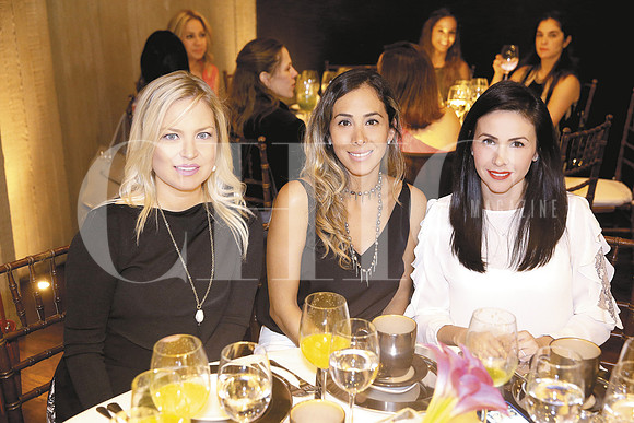Priscila Valadez de Hurtado, Marcela Garza de Mogas y Ada Canales de León