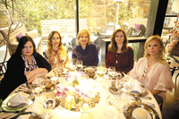 Martha García, Claudia Hinojosa, Rosy de González, Pilar Deschamps y Ana Félix de Cantú