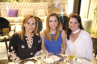 Elsy Sada de Solares, Diana Quintanilla y Ana Margarita Muñoz