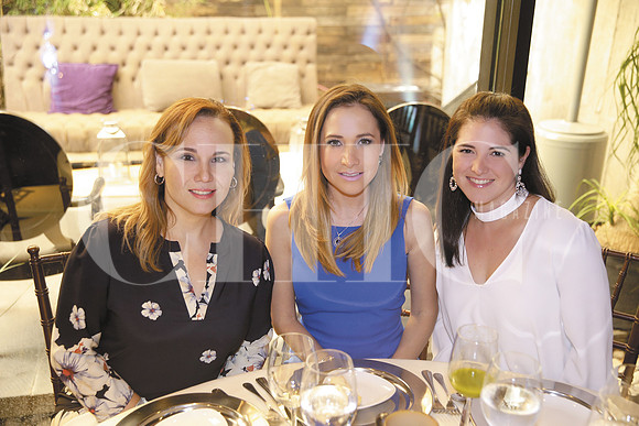 Elsy Sada de Solares, Diana Quintanilla y Ana Margarita Muñoz