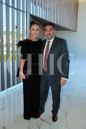 Ana Catalina Treviño de Marcos y Enrique Marcos