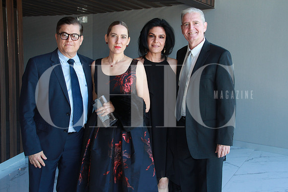 Mauricio Marchand, Márgara de Marchand, Miryam de Baumann y Roland Baumann