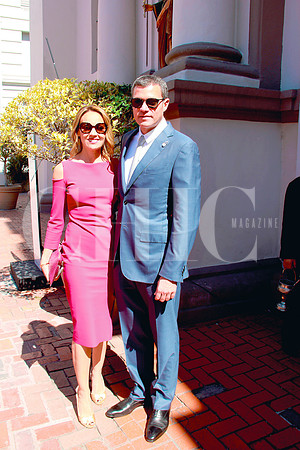 Catalina Macías de Milmo y Brandon Milmo