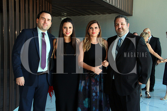 Armando Parra, Marian Tamborrel de Parra, Sofia Parra de Miselem y Juan Miselem