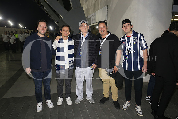 Salvador Nava, Jose Luis Pierre,Arturo Suarez, Jose Luis Pierre y Ariel Valenzuela 1