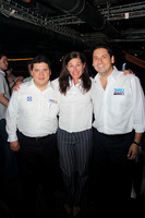 Ugo Ruiz, Rebeca Clouthier de Drexel y Homero Niño De Rivera