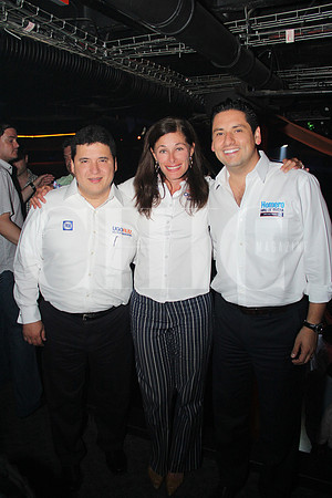 Ugo Ruiz, Rebeca Clouthier de Drexel y Homero Niño De Rivera