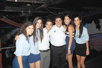 María José Martínez, Karla Ibarra, Patricio Rivera, Ugo Ruiz, Katya Ibarra y Pilar Del Bosque