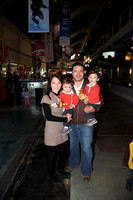 Brenda Guzmán, Leonardo Alanís, César Alanís y Mauricio Alanís