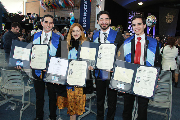 Diego, Cristina, Erik y Jose Antonio
