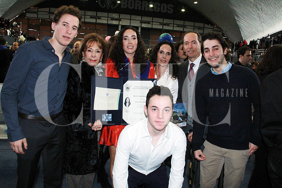 Gabriel, Yolanda, Marcela, Marcela, Federico y Joaquin