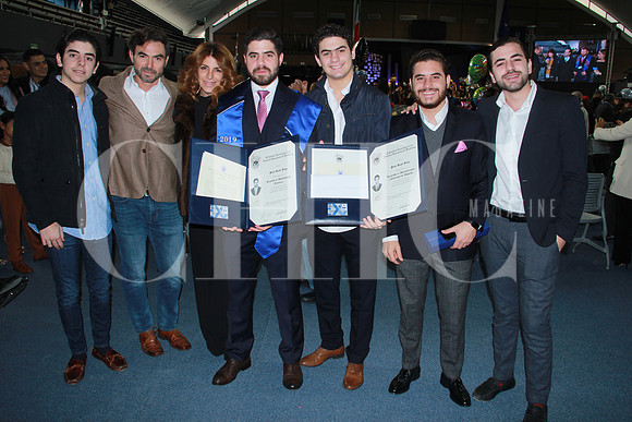 Patricio, Guillermo, Ana, Paolo, Marcelo, Daniel y Roberto