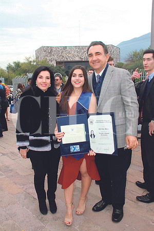 Mónica, Sofia  y Abdo
