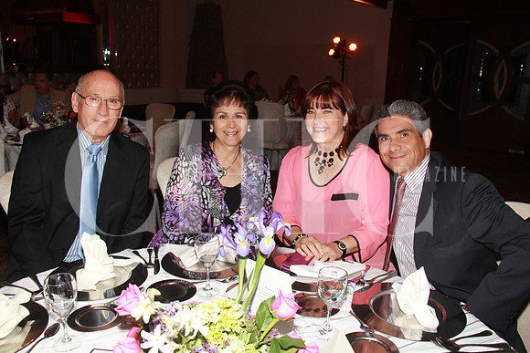 Fernando Ordaz, Lupita de Ordaz, Blanca de Fernández  y Ernesto Fernández