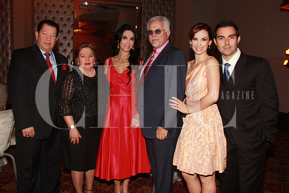 Efraín Avelar, Dorita Vela, Martha Ruiz de Martínez, Jorge A. Ruiz Velasco, Charito Ruiz de D'Alessio y Ernesto D'Alessio