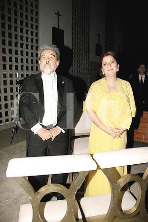 Jorge Gallegos  y Rosario Guajardo de Gallegos (papás del novio)