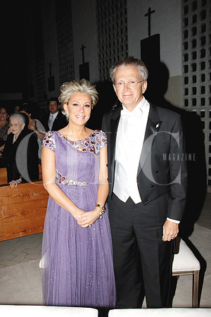 Nora García de Ochoa y Andrés Ochoa (papás de la novia)