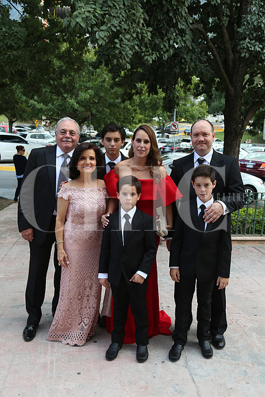 Martha Garza de Fautsch, Emilio Fautsch, Valerie Toussaint de Fautsch, Diego Fautsch, Emilio Fautsch, Pablo Fautsch y Ricardo Fautsch