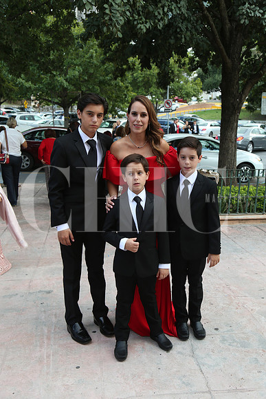 Valerie Toussaint de Fautsch, Diego Fautsch, Emilio Fautsch y Pablo Fautsch