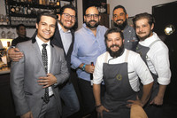 Patricio Rivera-Río, Pablo Mata, Ludovic Anacleto, Jorge Guadiana, Rodrigo Rivera-Río y Daniel Rivera-Río