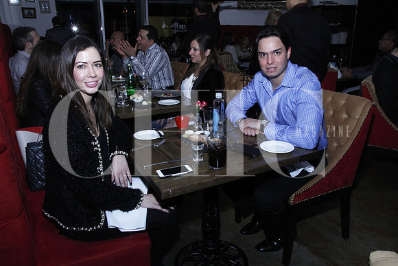 Denisse Tamez y Francisco Cué