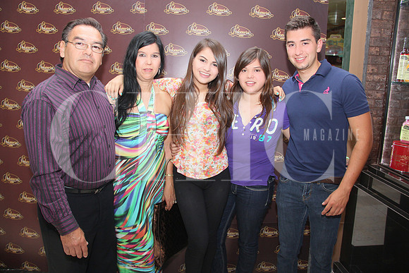 Jaime Ramírez, Graciela de Ramírez, Marcela Ramírez, Emma Ramírez y Jaime Ramírez