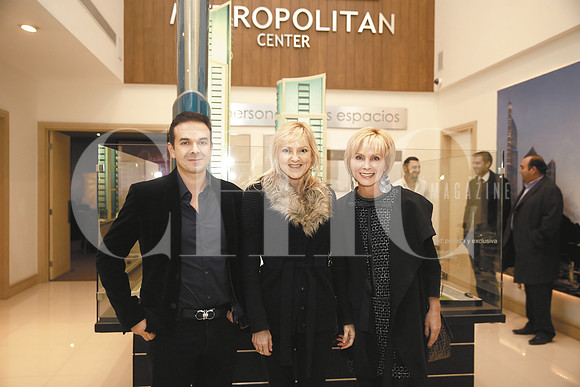 Rafael Sánchez, Georgina Medina y Marisela Arcia