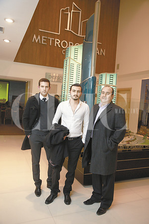 Patricio Calderoni, Marcelo Calderoni y Jose Luis Calderoni