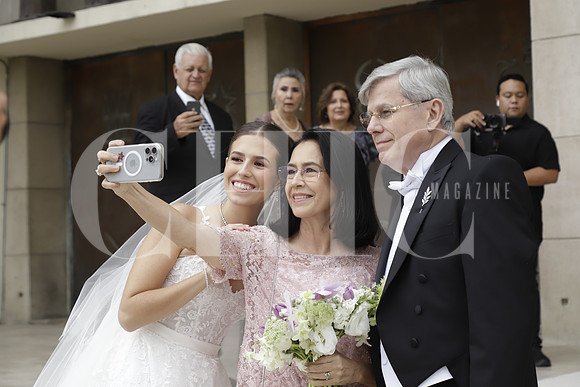 Cristina González, Cristina Garza de González y Fernando González