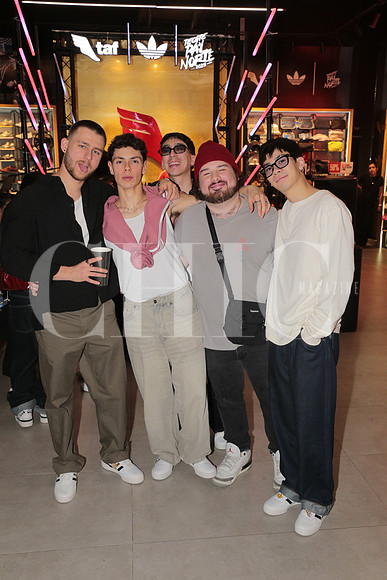 Luis Chaparro, Joss, Bruno Ordoñez, Evic y Sugy 2