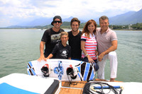 Alejo De Palma, Gabriel Lozano, Rolando Lozano, Gaby Martínez de Lozano y Rolando Lozano