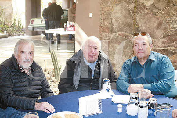 Jose Luis Farias, Angel Vela y Edagar Cepeda