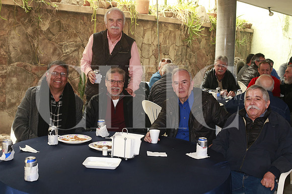 Cesar Tijerina, Crus Jaso, Reunaldo Farias, JUan Antonio de la Garma y Humberto Hinojosa