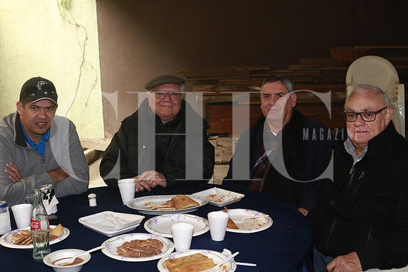 Luis Felix, Miguel Angel Alba, Jiame Galvan y Luis Aranda
